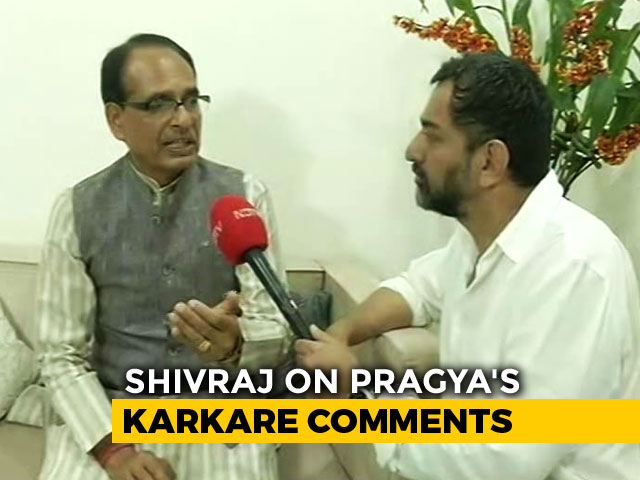 Pragya Thakur "An Innocent Daughter Of India": Shivraj Chouhan To NDTV