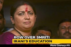 Smriti Irani Declares College Degree "Not Completed" In Poll Affidavit Smriti Irani Declares College Degree "Not Completed" In Poll Affidavit