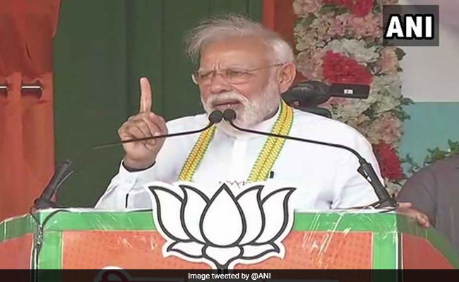 कांग्रेस चुनाव लड़ रही है देश की सेना को कमजोर करने के लिए : छत्तीसगढ़ में बोले पीएम मोदी