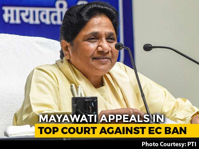 Mayawati Gets No Reprieve From Ban, Top Court "Satisfied" With Action