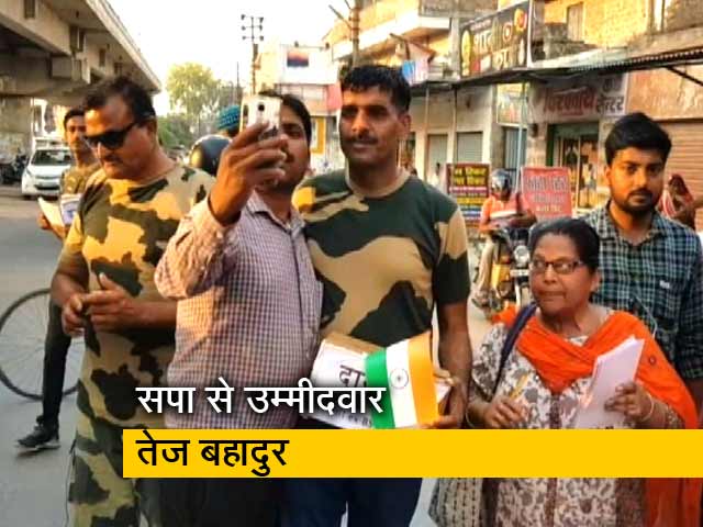 वाराणसी से तेज बहादुर ने दी मोदी को चुनौती