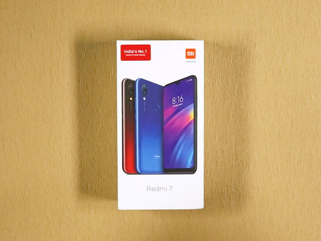 Redmi 7 Unboxing And First Look