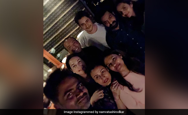 Pics: Mahesh Babu And Jr NTR Pause <i>Maharshi</i> And <i>RRR</i> To Party With Their Pals