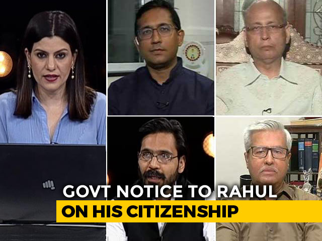 BJP, Congress Duel Over Rahul Gandhi's Citizenship