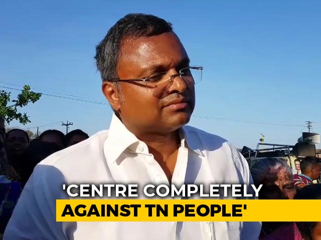 Karti Chidambaram, On Campaign Trail, Says 2019 Polls All About Throwing BJP Out