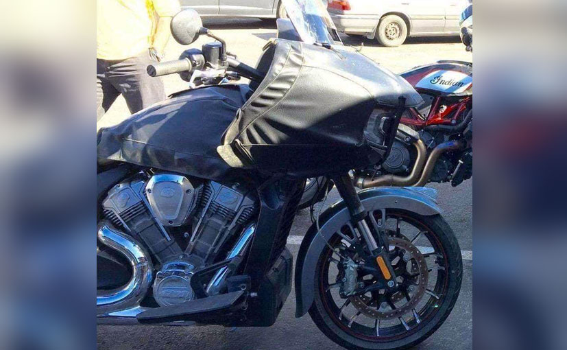 New Indian Cruiser With Liquid-Cooled Engine Spotted