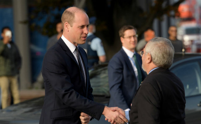 UK's Prince William Meets Survivors Of Christchurch Mosque Shootings