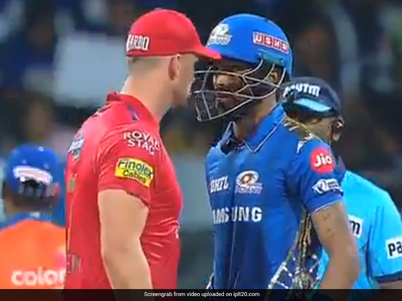 MI vs KXIP: Hardik Pandya, Hardus Viljoen Engage In Epic Staredown Battle - Watch