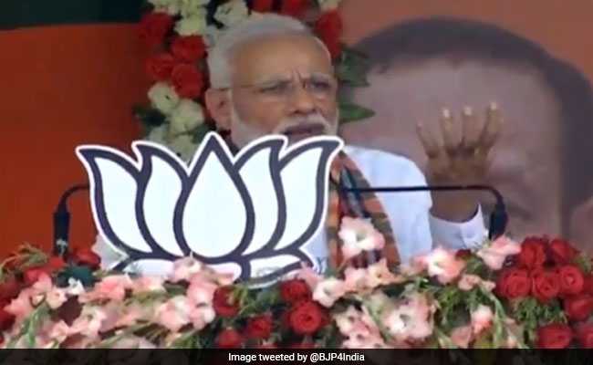 Congress Uses Poverty As Political Weapon: PM Modi