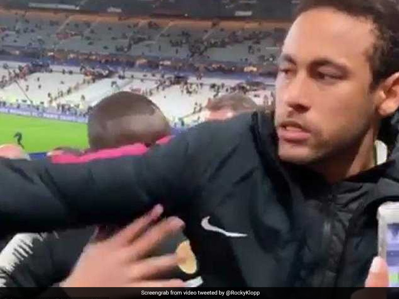 Watch: Video Emerges Of Neymar Appearing To "Punch" Fan After PSG's Shock French Cup Loss
