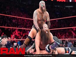 WWE Monday Night RAW: दिखा 'नरभक्षियों' का आतंक, सिर पर सींग लगाकर आए और... देखें VIDEO WWE Monday Night RAW: दिखा 'नरभक्षियों' का आतंक, सिर पर सींग लगाकर आए और... देखें VIDEO