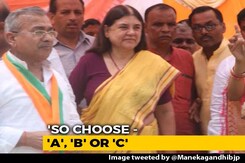 Now, Maneka Gandhi's "ABCD" Grading Of Villages Based On Votes For BJP Now, Maneka Gandhi's "ABCD" Grading Of Villages Based On Votes For BJP