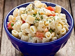 Watch: Out Of Tiffin Ideas? Try This Quick And Finger-Licking Pasta Salad Recipe Watch: Out Of Tiffin Ideas? Try This Quick And Finger-Licking Pasta Salad Recipe