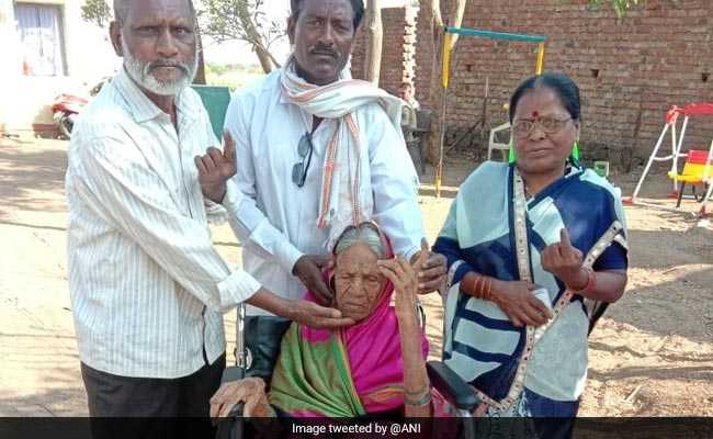 Maharashtra Woman, 105, Among Enthusiastic Elderly Voters In Phase 2