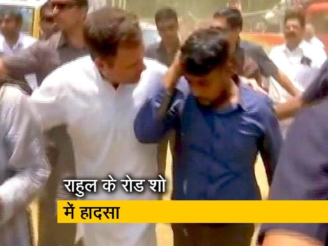 राहुल गांधी की रैली में 3 पत्रकार हुए घायल