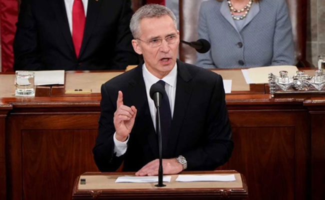 NATO Chief Warns Of Russia Threat, Urges Unity In US Address