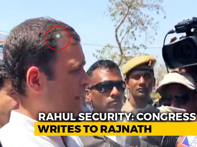 Laser Pointed At Rahul Gandhi, Security Breach, Congress Tells Government
