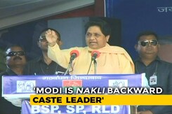 "Mulayam Singh Not Fake Backward Leader Like PM": Mayawati At Gathbandhan Rally "Mulayam Singh Not Fake Backward Leader Like PM": Mayawati At Gathbandhan Rally
