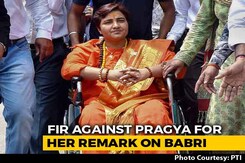 Pragya Thakur To Face Charges For Babri Remark, FIR Ordered Pragya Thakur To Face Charges For Babri Remark, FIR Ordered