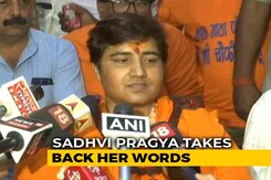 "Take Back My Words": Sadhvi Pragya After Backlash Over 26/11 Hero Remark "Take Back My Words": Sadhvi Pragya After Backlash Over 26/11 Hero Remark