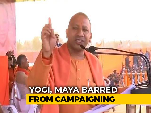 Yogi Adityanath Barred From Campaign For 72 Hours, Mayawati For 48 Hours