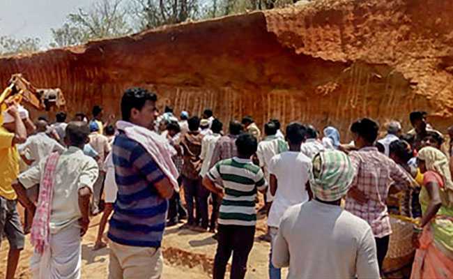 10 Workers Buried Alive Under Mound Of Mud In Telangana