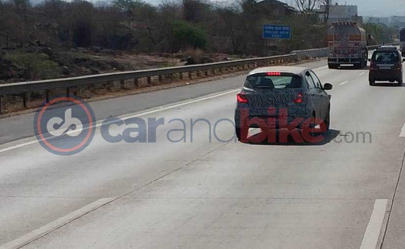Tata Tiago Facelift Spotted Testing