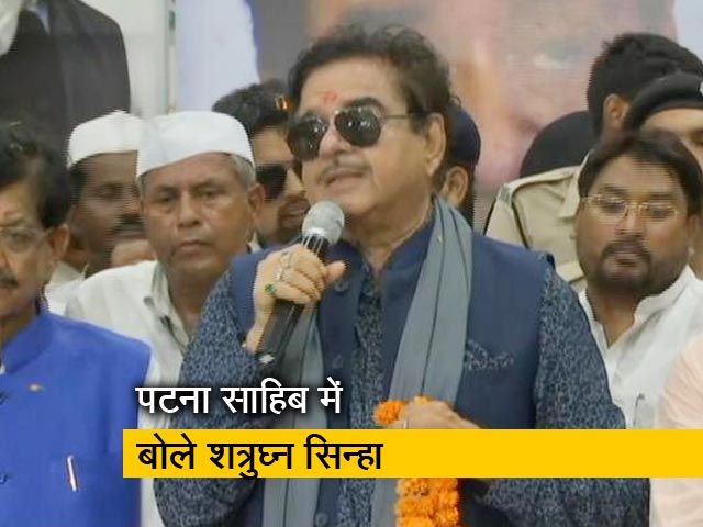 पटना साहिब में बोले शत्रुघ्न सिन्हा, यहां की जनता स्टार है