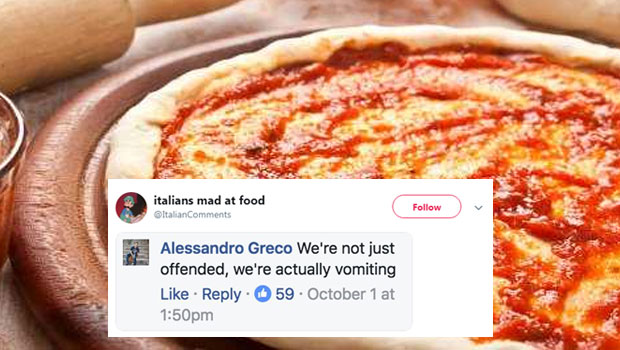 Italians Want Americans To Stop Messing With Their Food; This Twitter Account Is Proof