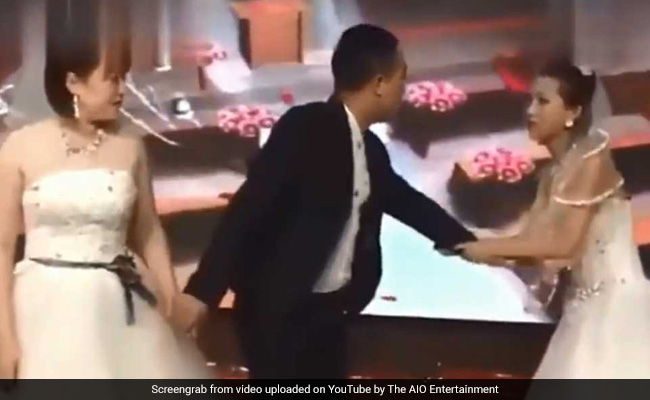 Woman Crashes Ex's Wedding In Bridal Gown, Shocking Video Goes Viral