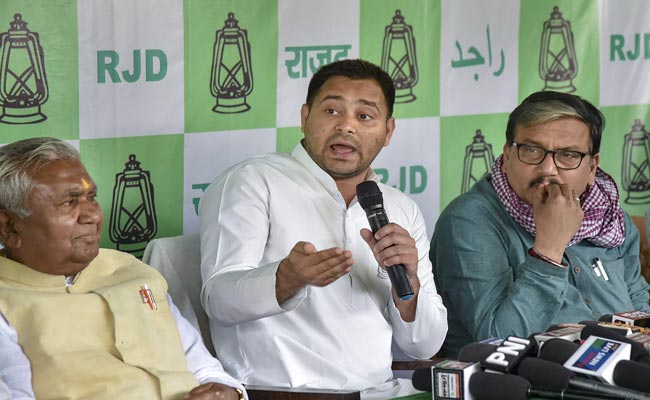 Elections 2019: Upper Class For 55 Years, PM A "Fake Backward", Says Tejashwi Yadav