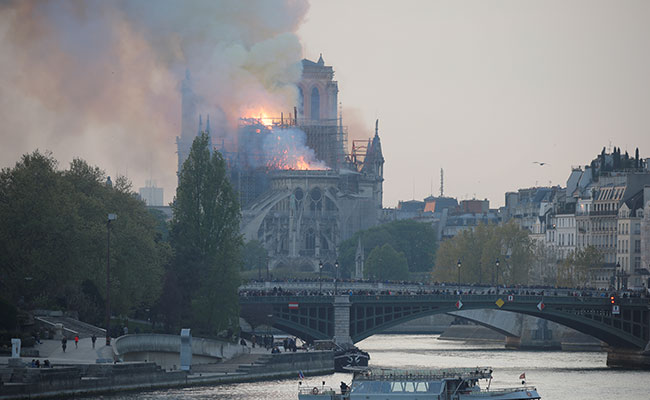 France's Historic Notre-Dame Saved, But Suffers "Colossal Damage"