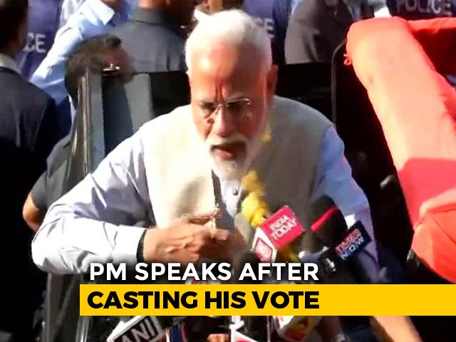 "Fulfilled My Duty By Casting My Vote": PM Modi
