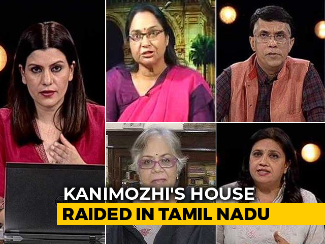 DMK Leader Kanimozhi's House Raided In Tuticorin