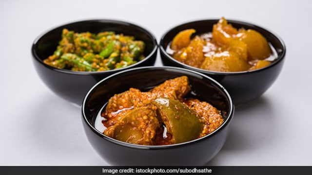 Let the achar sit in the pan for 2-3 days, stirring every few hours