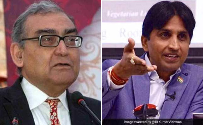 मार्कण्डेय काटजू बोले- हिंदी कविता में नहीं है उर्दू जैसा 'दम', कुमार विश्वास ने भड़ककर कहा- बार-बार मुझे टैग करके...