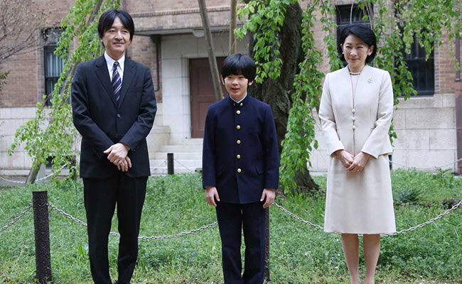 Man Arrested For Allegedly Keeping Knives At Japan Prince's School Desk