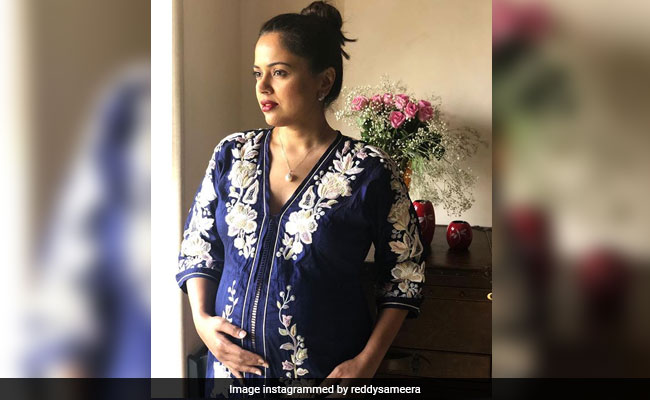 Sameera Reddy On Being A 'Mess' Post-Pregnancy: "Touched 102 Kilos, Couldn't Recognise Myself"