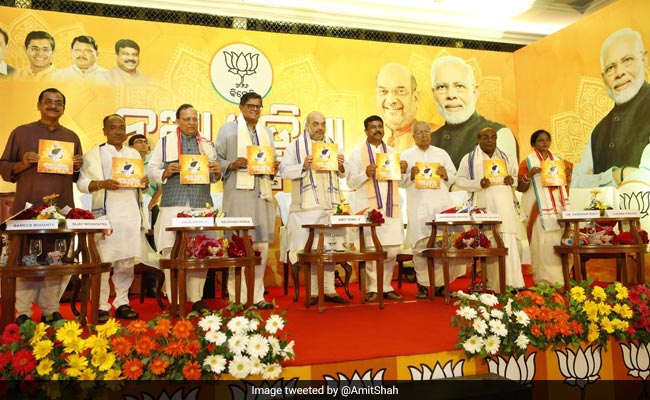 Naveen <i>"Babu"</i> Is Tired, Give BJP A Chance To Serve Odisha: Amit Shah