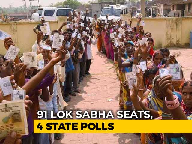 General Elections Begin, 91 Lok Sabha Seats To Vote Today In First Phase