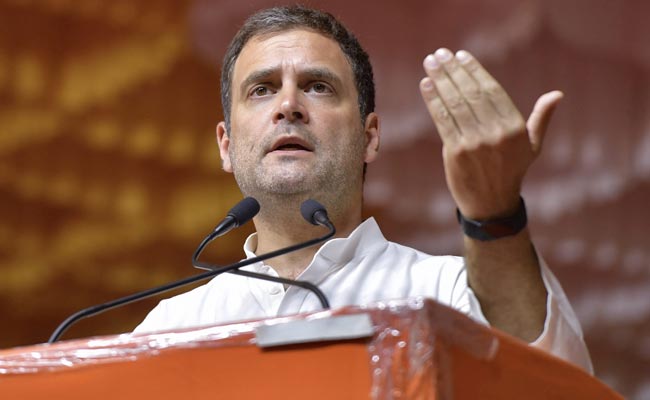 Rahul Gandhi Targets PM Again, Says "100 Per Cent Chowkidar Is A Thief"