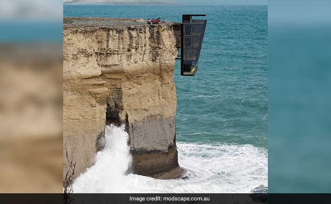 This Extraordinary Home Will Hang From A Cliff Side, Suspended Above Ocean