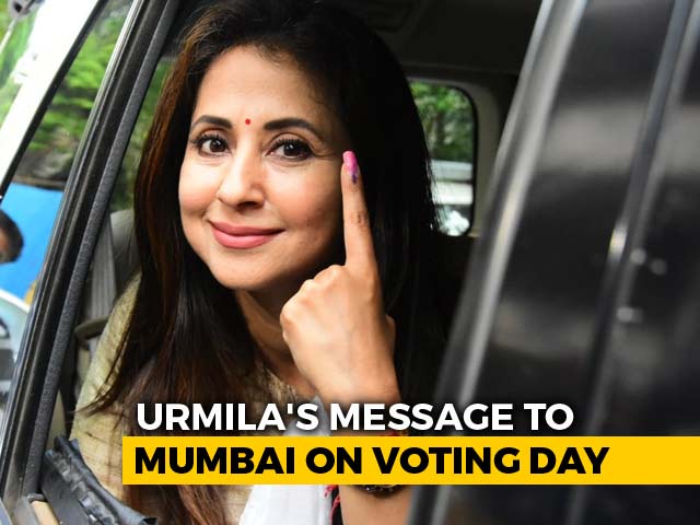 "Excited, Not Scared": Congress's Urmila Matondkar As Mumbai Votes