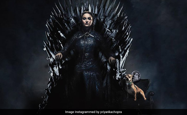 <I>Game Of Thrones 8</i>: How Priyanka Chopra And House Jonas Celebrated Sophie Turner's Return As Sansa Stark