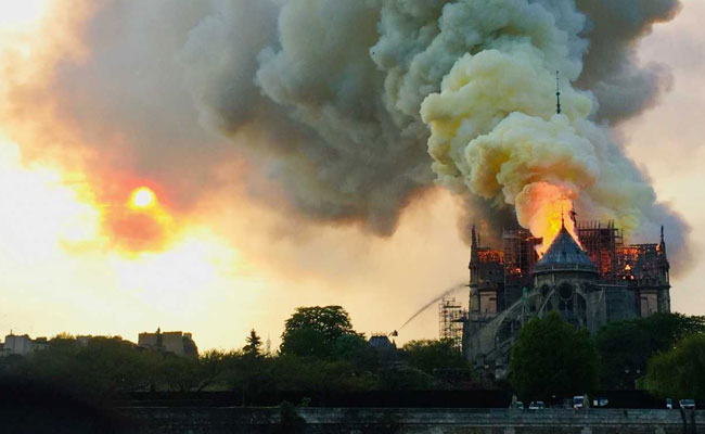 "Will Rebuild Notre-Dame More Beautifully In 5 Years": Emmanuel Macron