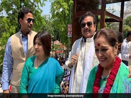 "A Husband's Duty": Shatrughan Sinha On Backing Wife At Samajwadi Rally "A Husband's Duty": Shatrughan Sinha On Backing Wife At Samajwadi Rally