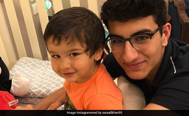 Eggcellent Easter: Sara Ali Khan's 'Bunnies' Taimur And Ibrahim Are Cuter Than You Can Imagine