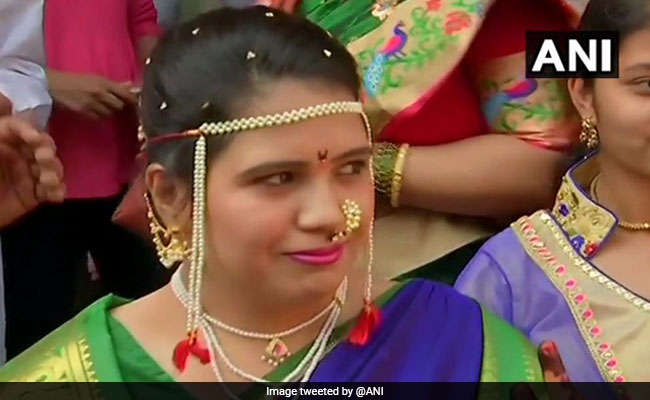 Maharashtrian Bride Keeps Date With Polling, Says, "Felt Nervous"