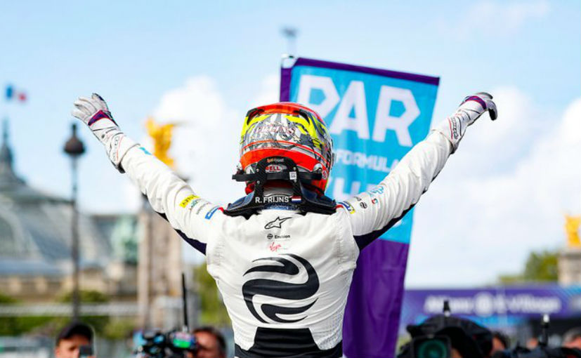 Formula E: Robin Frijns Wins Chaotic Paris e-Prix; Becomes 8th Different Winner Of The Season
