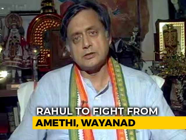 Kerala Seat Shows Rahul Gandhi's Strength Over PM Modi: Shashi Tharoor